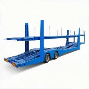 Factory Supply Hydraulic Enclosed Car Carrier Trailer for Car Transport Semi Truck Trailer
