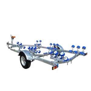Factory direct sales high quality galvanized marine trailers available for customization