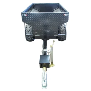 Farm ATV Tipping Trailer with Three Stage Hydraulic Ram 1420kg Load Capacity