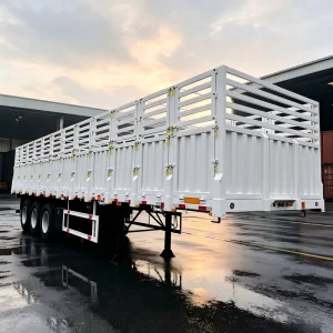 Farm Harvest Transport Fence Trailer Large Storage Space