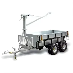 Farm Machines CE Certificate ATV Timber Trailer ATV Utility Trailer for Sale