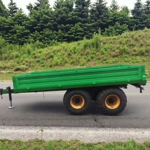 Farm Trailer Hydraulic Brake Tractor Trailer for Agricultural Industries