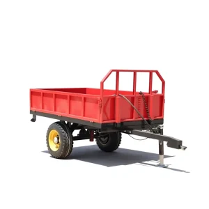 Farm Trailer Running Gear Mini Farm Tractor Trailer Agricultural Farm Trailer