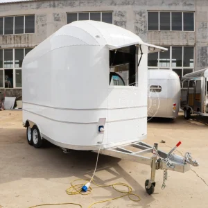 Fast Food Trailer Fully Equipped Mobile Ice Cream Food Truck for Sale in USA