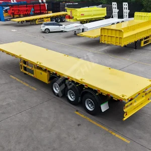 Flatbed Semi Trailer 3/4 Axles Semi Trailer
