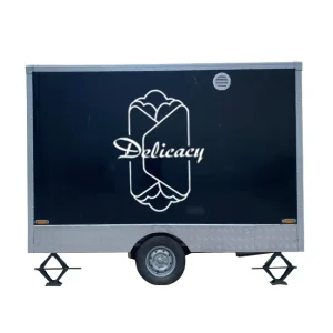 Food Kiosk Cart for Potato Chips Food Trailer for Sale