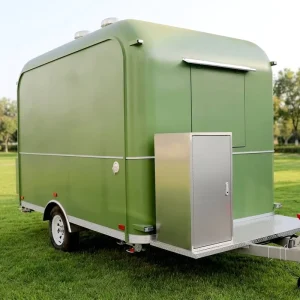 Food Truck Mobile Catering Trailer Fully Equipped Kitchen Street Food Coffee Ice Cream BBQ Burger Van