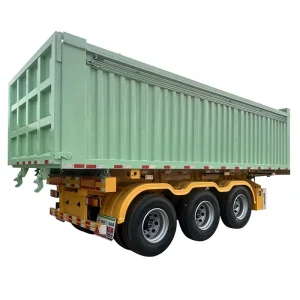 Foton Heavy Truck New 6×4 Euro 6 Diesel Multi Functional Container Semi Trailer with Dump Dumper Rear Camera Left Hand Drive