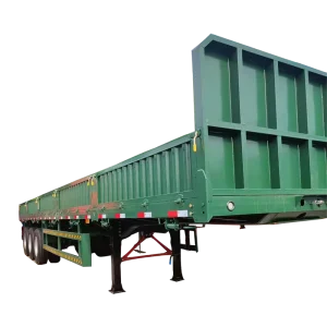 Full Cargo Utility Enclosed Drop Side Trailer