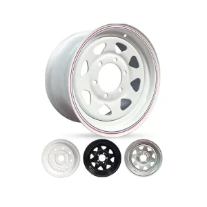 Full Size Hub For Foreign Trade Trailers Universal Engineering Steel Rims For RVs And Dining Cars Factory Cross-border Supply