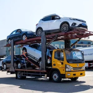 Full Trailer 4X2 5 Position Car Carrier Diesel Engine 5001-10000 kg Max Payload