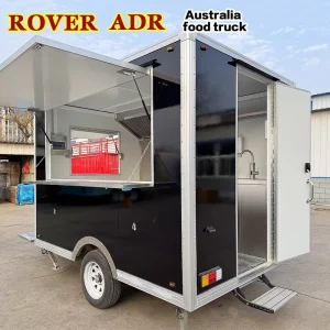 Fully Equipped Australian Standard Mobile Food Catering Trailer BBQ Coffee Snack Ice Cream Food Truck