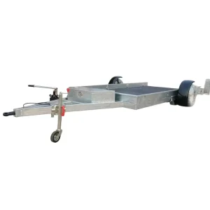 GVWR 1000KG Hydraulic Tipper Trailers Light Duty Utility Trailer Single Golf Cart Trailer