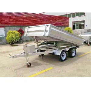 Galvanized 1500 kg Farm Trailer ATV Agricultural Trailer