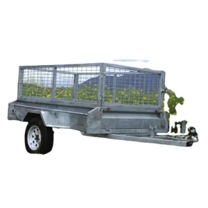 Galvanized ATV Trailer with Trailer Box Cage Trailer for Sale