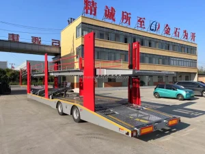 Galvanized Car Carrier Semi Trailer Double Deck Auto Hauler Semi Trailer