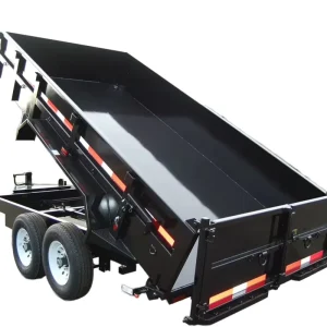 Good Quality Agricultural 2Tons to 5Tons Trailer Tractor Mounted Trailer Dump Farm Trailer for Sale
