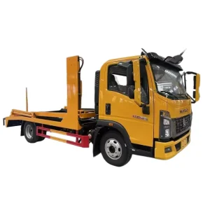 HOWO Car Transporter Trailer Car Carrier Truck with Hydraulic Loading System