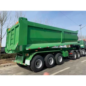 Heavy Duty 3 4 Axle 60 Cbm Dump Trailer Self 45CBM Rear Dump Semi Trailer Hydraulic Tipper Semi-trailer Rear Dump Semi Trailer