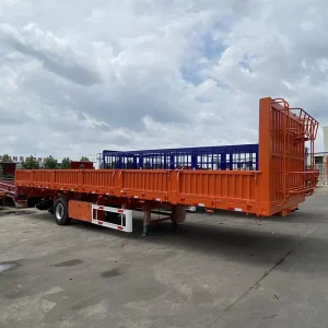 Heavy Duty 3 Axle Container Semi Trailer for Standard Shipping Container Transport