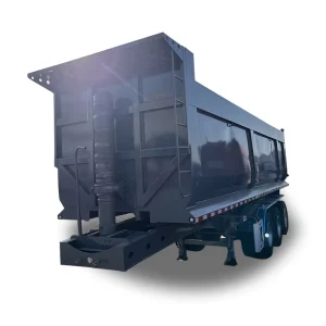 Heavy Duty 3 Axles U Shape Dump Semi Trailer Truck Trailers with Tipper