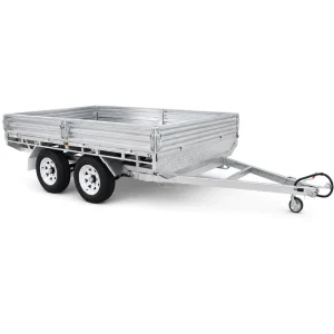Heavy Duty 3500KG ATM Fully Welded Flat Top Tandem Car Trailer