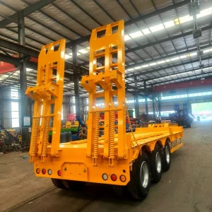 Heavy Duty 4-line 6-axle/5-line 3-axle Lowbed Lowboy Semi Truck Trailer