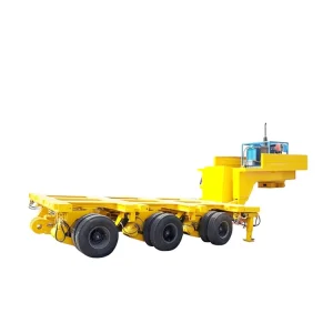 Heavy Duty 96 Tons Lowbed Semi Trailer Modular Semi Trailer