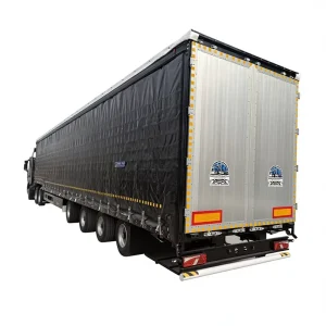 Heavy Duty Agricultural Transport Van Trailer Efficient Weight Management for Cement Trucks Steel Semi-Trailer with Strong Axles