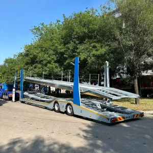 Heavy Duty Auto Transport Trailers Enclosed Open Car Carrier Options