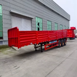 Heavy Duty Bulk Cargo Transportation Half Body Semi Trailer 40ft 3/4/5 Axle Color Customised in China