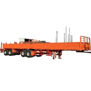 Heavy Duty Cargo Semi Trailer with Reinforced Structure Adapted to Rough African Roads for Long Haul Logistics