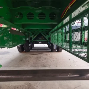 Heavy Duty Container Flatbed Trailer for Port Cargo Handling