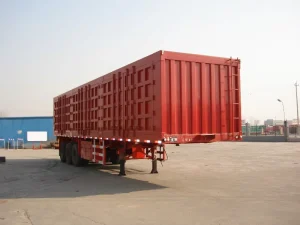 Heavy Duty Container Semi Trailer 3 Axles