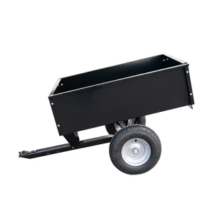 Heavy Duty Durable Steel All Terrain ATV Dump Trailer with 300kg Max Payload