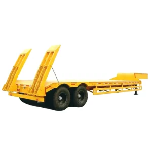 Heavy Duty Equipment Transport Low Bed Trailer