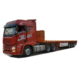 Heavy Duty Flatbed Semi trailer 13m Low bed Semi trailer Tri axle Flatbed Semi trailer