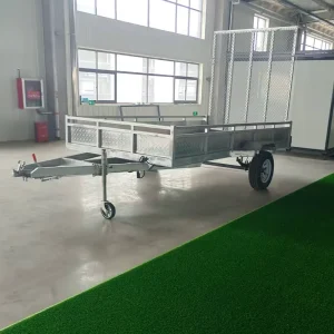 Heavy Duty Flatbed Utility Container House Trailer for Commercial Use
