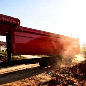 Heavy Duty Freight Truck Trailer With 500mm High Main Beam 14 8 12mm Thickness for Enhanced Structural Integrity Semi Trailer