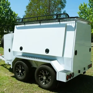 Heavy Duty Galvanized Tradesman Trailer Weather Resistant Design for Bulk Orders Cargo Utility Trailers