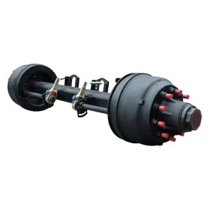 Heavy Duty Semi Trailer Spare Parts Rear Trailer Axle and Trailer Suspension