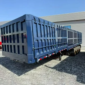 Heavy Duty Side Rollover Dump Tipper Semi Trailer Dumper Semi Trailers Tractor Hydraulic Side Dump Truck Trailer for Sale