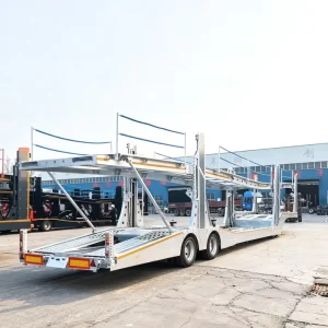 Heavy Duty Steel Car Hauler Semi-Trailer with >30000kg Payload Large Capacity for Car Carrier Custom Requirements