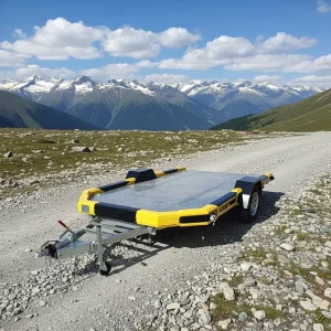 Heavy Duty Tilt Bed Cargo Trailer for Heavy Duty Transportation