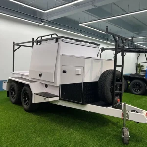 Heavy Duty Tradesman Cargo and Utility Trailers Transport and Storage Commercial Grade Work Tool Trailers