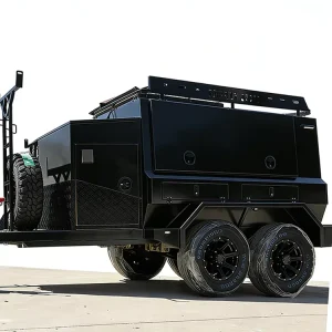 Heavy Duty Tradesman Dual Axle Car Trailers OEM ODM Options for Volume Orders