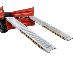 Heavy Duty Tri Folding ATV Truck Trailer Aluminum Portable Lawnmower Loading Car Ramp for Motorcycles Vehicles Mobile ATV