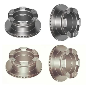 Heavy Duty Truck Brake Rotor Semi Trailer Spare Parts Bus Brake Disc CBR2214 31666203600 500041269 7186848 0718684