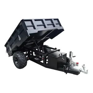 Heavy Duty Utility Tilt Dump Cargo Box Trailer Hydraulic Tipper Trailer