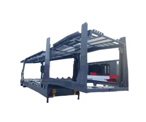 Heavy Duty Vehicle Transport 2 Axle 3 Axle 6-8 Car Double Deck Car Carrier Trailer
